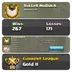 [] NAME : RULLER MODUKA. [] LEVEL: 18 [] CAPITAL HALL:9 [] WAR WON:267 [] CWL: GOLD 2