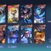 MLBB HERO MAX / 391 SKIN / 2 LEGEND / 3 KOF / 2 NARUTO / 1 TRANSFORMER / 1 ASPIRANTS / 8 LUCKYBOX / 1 STAR