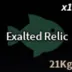Fisch 15x Exalted Relic 0 Account for Sale