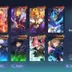 M402|LVL128|133HEROES|684SKIN|MEGACOLLECTORII|4LEGEND|3JUJUTSUKAISEN(MEGUMI,GOJO,NOBARA)|4KOF|XBORG11.11|LYLIANEOBEAST|L