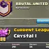 3:1 War log -- Clan Lvl 31 -- Clan Name- BRUTAL UNITED  --- Crystal 1 League -- Capital hall 10  full max -- Win 831 and