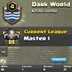 Level 4 clan || master 1 league  || warlog 16-1 || win streak 10 || name - Dark World