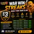 CLAN WAR WIN STREAK - CLAN NOT INCLUDED