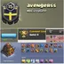 Clan Name -- Avengers -- Level 15 -- Gold 2 -- Capital hall 9 (full max) -- Win 131 - Loss 172 -- Very good name -- Fast