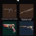EU - LVL 61 - Unranked - 1 Knife - 4 Skins (8,025 VP) Champions 2025 Vandal, Champions 2025 Butterfly Knife