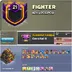Clan Name- FIGHTER -- Level 21 -- Crystal 2 -- Capital hall 10 Max -- Win 179 - loss 191 -- Good Name -- Fast delivery