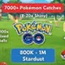 7000 Pokemon Catches 8 TO 20x Shiny I 10M EXP I 100X Ultra Balls I 800K Stardust