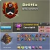 Clan Name:-  Dexter  -- Clan Lvl 17 -- Crystal 2 -- Capital hall 9 -- Win- 73 - loss- 115 -- Single Name -- Fast deliver