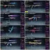 M416 ROARING KILL MSG MK14 GLAXY LVL 3  19 MYTHIC  SMOOTH HITMAN SET