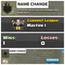 Level 3 name change clan || master 1 || war log win 1 loss 0