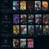 EUNE - Unranked - 59 Skin - Level 106 - OE 1600 - BE 11.5k - RP25 - Champion 94 - 4Shards - 1 Chest - Code1402