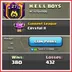 LEVEL 27 | H.E.L.L BOYS | CRYSTAL LEAGUE 2 | CC 10 MAX  | INSTANT DELIVERY 