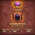 RARE CLAN [] LEVEL: 31 || INFERNO REVIVAL [] CAPITAL HALL: 10 [] WAR WON: 731-592 [] CWL: Crystal II CHEAP INSTANT AVAIL