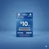 PSN Gift Card 10USD US Region