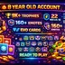 🎯BEST OFFER LVL 63 👹 SUPER 12 KT SKINS WITH 164 EMOTES | 8 YEARS OLD | 9280 CUPS | 14 LVL103) KT 15 ARENA 23