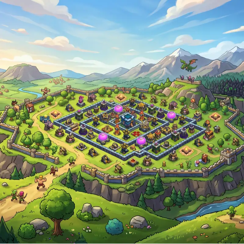 Mejores diseños de base de Clash of Clans