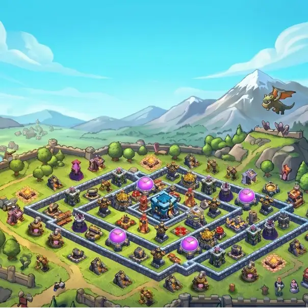 حسابات Clash of Clans