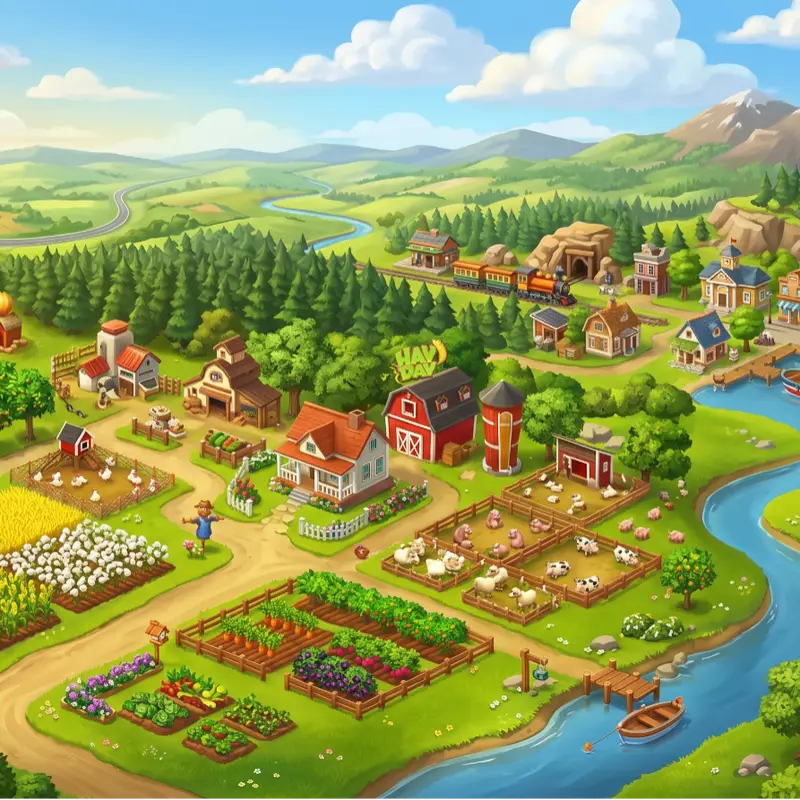 Hay Day Accounts for Sale